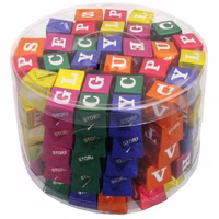 Storz ABC-Würfel aus Nougat 145 Stück Storz ABC-Würfel aus Nougat 145 Stück Bild 1