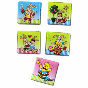 Storz Täfelchen Osterpuzzle, Edel-Vollmilch, 200 Stück Bild 1