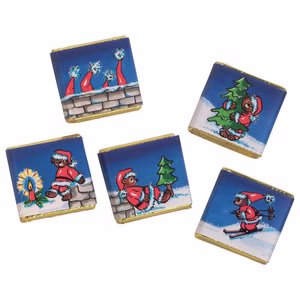 Storz Weihnachts-Puzzle, Schokoladen-Täfelchen, 200 Stk Bild 1
