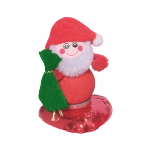Storz Weihnachtsmann auf Herz, Schokolade, 24 Stück Bild 1