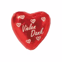 Storz Choco-Herz Vielen Dank, Schokolade, 50 Stück Storz Choco-Herz Vielen Dank, Schokolade, 50 Stück Bild 1
