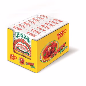 Look o Look Candy Pizza aus Fruchtgummi 7 Packungen je 300g Bild 1