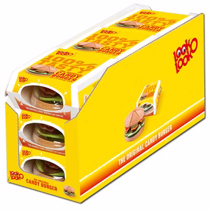 Look o Look Candy Burger aus Fruchtgummi, 9 Stück je 130g Bild 1