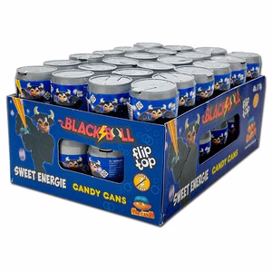 Black Bull Sweet Energie Candy Cans, Dextrose-Bonbons, 48 Dosen je 10g Bild 1