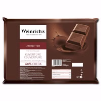 Weinrichs Kuvertüre Zartbitter 60%, Schokolade, 2,5 kg Tafel Weinrichs Kuvertüre Zartbitter 60%, Schokolade, 2,5 kg Tafel Bild 1