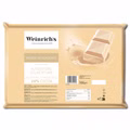 Weinrichs Kuvertüre weiße Schokolade 2,5 kg Tafel Bild 1