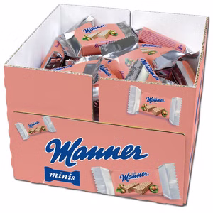 Manner Original Nepolitaner Minis, Waffeln, 60 Stück Bild 1