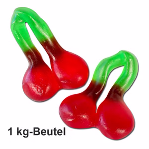 Vidal Riesen-Kirschen Fruchtgummi 1kg Beutel