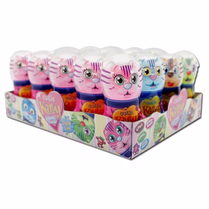 Cutie Katty Candy, Kätzchen, Lutscher, 20 Stück je 35g Cutie Katty Candy, Kätzchen, Lutscher, 20 Stück je 35g Bild 1