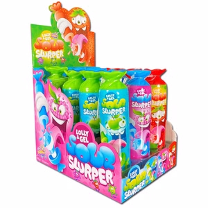Sour Slurper, Lutscher, 12 Stück je 50g Sour Slurper, Lutscher, 12 Stück je 50g Bild 1
