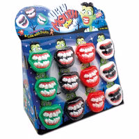 Ugly Mouth Lutscher mit Gebissmotiven 12 Stück je 15g Ugly Mouth Lutscher mit Gebissmotiven 12 Stück je 15g Bild 1