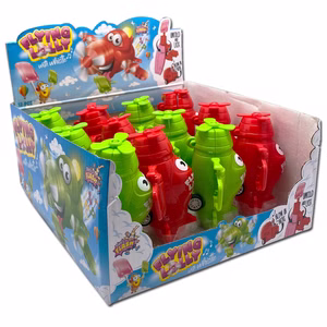 Flying Lolly, Flugzeug mit Lutscher und Pfeife, 12 Stück je 10g Flying Lolly, Flugzeug mit Lutscher und Pfeife, 12 Stück je 10g Bild 1