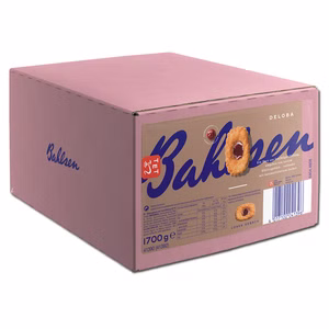 Bahlsen Deloba, Blätterteig-Kekse, Loses Gebäck, 1,7 Kg Bild 1