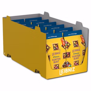 Bahlsen Leibniz Kunter Bunt Choco, Kekse, 12 Beutel je 125g Bild 1
