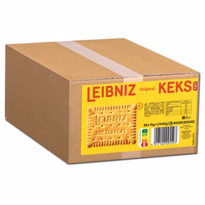 Bahlsen Leibniz Butterkeks, 96 Dessertpackungen je 15g Bild 1