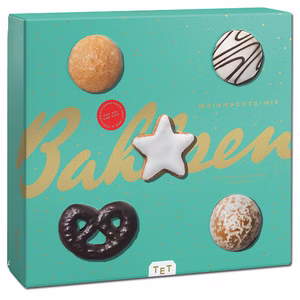 Bahlsen Weihnachts-Mix, Gebäckmischung, 500g Packung Bild 1