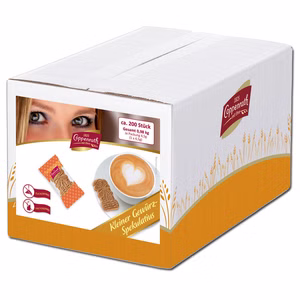 Coppenrath Kleiner Gewürz-Spekulatius, zuckerfrei, 200 Stück Bild 1