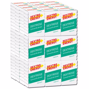 Dextro Energy Calcium, Traubenzucker, Würfel, 36 Packungen je 46g Bild 1