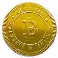 Bitcoin Schokotaler, Schoko-Münzen, ca. 370 Stück Bild 5