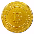 Bitcoin Schokotaler, Schoko-Münzen, ca. 370 Stück Bild 6