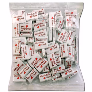 Herzlichen Dank Schokolade, Täfelchen, Naps 240g Beutel Herzlichen Dank Schokolade, Täfelchen, Naps 240g Beutel Bild 1