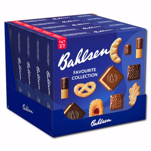 Bahlsen Favourite Collection M, Kekse, Gebäck, 5 Packungen je 454g Bild 1