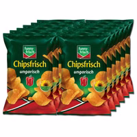 Funny Frisch Chipsfrisch ungarisch 12 Beutel je 40g Funny Frisch Chipsfrisch ungarisch 12 Beutel je 40g Bild 1