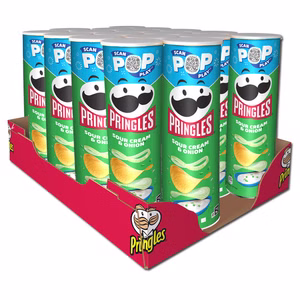 Pringles Sour Cream Onion Chips,19 Dosen je 165g Pringles Sour Cream Onion Chips,19 Dosen je 165g Bild 1