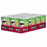 Pringles Sour Cream Onion Chips Dose 40g, 12 Stück Pringles Sour Cream Onion Chips Dose 40g, 12 Stück Bild 1