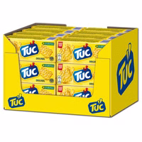 Tuc: Tuc Cracker Original, Gebäck, 24 Packungen je 100g Tuc: Tuc Cracker Original, Gebäck, 24 Packungen je 100g Bild 1