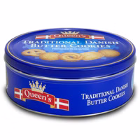 Queens Danish Buttercookies, Gebäck, Kekse, 500g Dose Queens Danish Buttercookies, Gebäck, Kekse, 500g Dose Bild 1