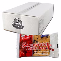 Willis Stracciatella Rührkuchen, Gebäck, 30 Packungen je 70g Willis Stracciatella Rührkuchen, Gebäck, 30 Packungen je 70g Bild 1