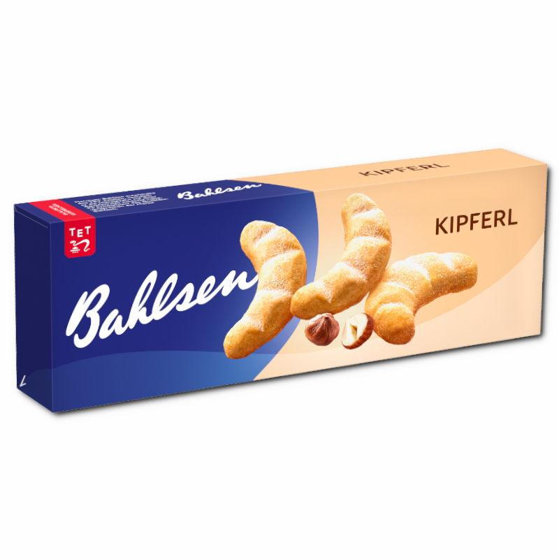 Bahlsen Kipferl, Kekse, Gebäck, 12 Packungen je 125g Bahlsen Kipferl, Kekse, Gebäck, 12 Packungen je 125g Bild 2