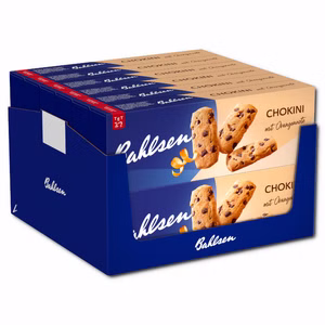 Bahlsen Chokini, Kekse, Gebäck, 12 Packungen je 150g Bild 1