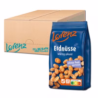 Lorenz Erdnüsse würzig pikant 14 Beutel je 150g Lorenz Erdnüsse würzig pikant 14 Beutel je 150g Bild 1