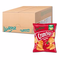 Lorenz Crunchips Paprika 25g, Chips, Snack, 20 Beutel Lorenz Crunchips Paprika 25g, Chips, Snack, 20 Beutel Bild 1