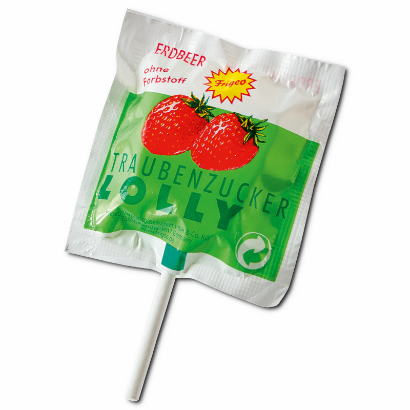 Frigeo Traubenzucker Lolly, Lutscher, 100 Stück Frigeo Traubenzucker Lolly, Lutscher, 100 Stück Bild 3