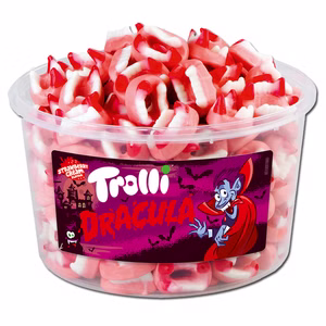 Trolli Mini Dracula, Fruchtgummi, Schaumzucker, 150 Stk Bild 1