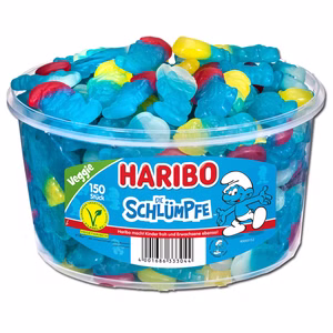 Haribo Schlümpfe, Fruchtgummi, 150 Stück Bild 1