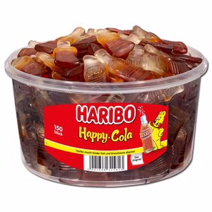 Haribo Happy Cola, Colafläschen, Fruchtgummi, 150 Stück Bild 1