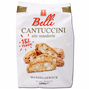 Prato Belli Cantuccini Mandelggebäck lose 1Kg Beutel Bild 1