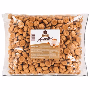 Amarettini 1kg Beutel italienisches Mandelgebäck Bild 1