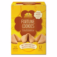 Glückskekse Kaiserpalast, Fortune Cookies, 12 Stück Glückskekse Kaiserpalast, Fortune Cookies, 12 Stück Bild 1