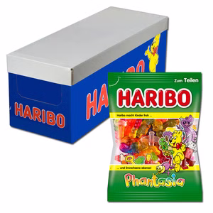 Haribo Phantasia, Fruchtgummi, 18 Beutel je 175g Bild 1