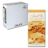Lindt Les Grandes Amandes Blanc, Schokolade, 150g, 15 Tafeln, Süßigkeiten  Online Shop & Süßwaren Großhandel