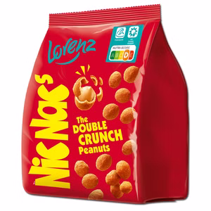 Lorenz Nic Nacs, Erdnüsse in Teighülle, 600g Beutel Bild 1