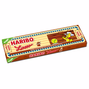 Haribo Lasso Cola, Konfekt-Schlangen 65 cm, 50 Stück Bild 1