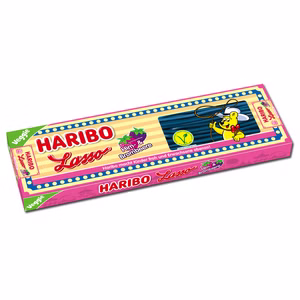Haribo Lasso Him- u. Brombeer Konfekt-Stg 65 cm, 50 Stk Bild 1