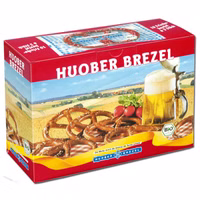 Huober Bio-Brezel Doppelpackung, Laugenbrezel, 10 Beutel je 40g Huober Bio-Brezel Doppelpackung, Laugenbrezel, 10 Beutel je 40g Bild 1