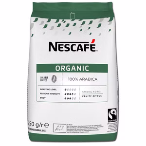 Nescafe Organic 100% Arabica, Bio-Instantkaffee, 250g Beutel Nescafe Organic 100% Arabica, Bio-Instantkaffee, 250g Beutel Bild 1